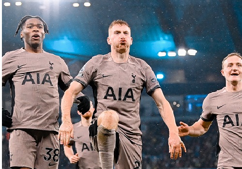Kulusevski`s late goal earns Tottenham a point in six-goal thriller